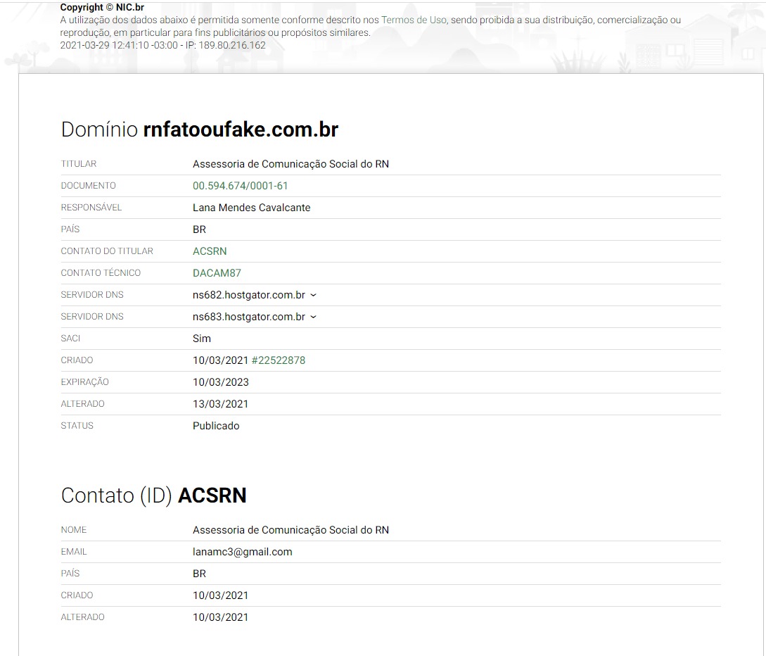 Faz qualquer negócio: Publicitária do governo do estado cria canal para inventar fake 