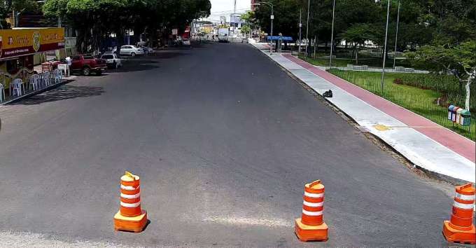 Rua Trairi tem trecho interditado