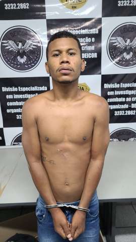 Equipe da Deicor prende acusado de matar policial civil em São José de Mipibu