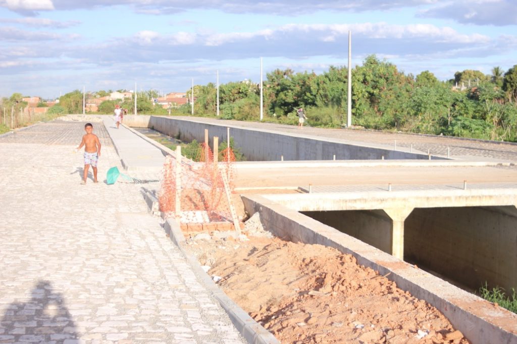 Obras de Saneamento Integrado avançam no bairro Santo Antônio em Mossoró