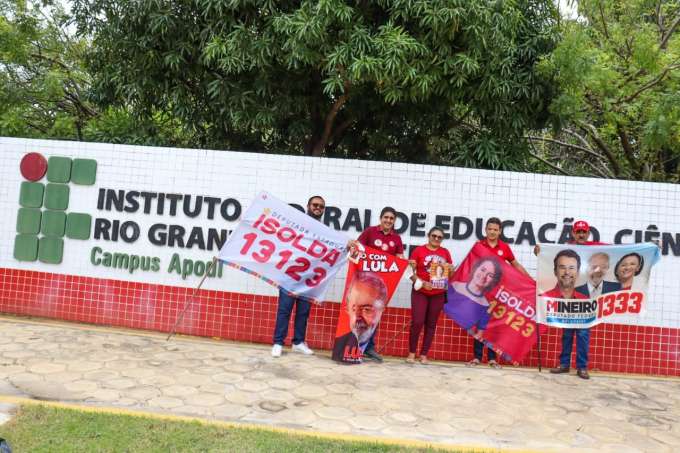 IFRN vira “comitê” do PT no Oeste