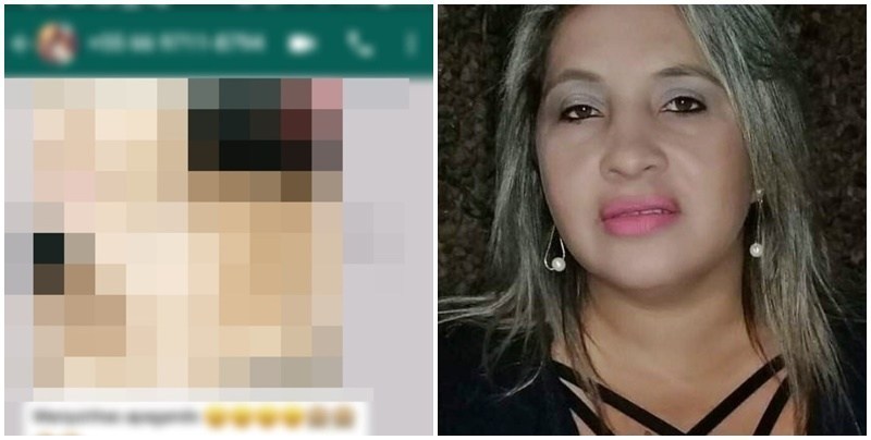 Candidata à vereadora exibe foto pelada em grupo de Whatsapp e pede votos