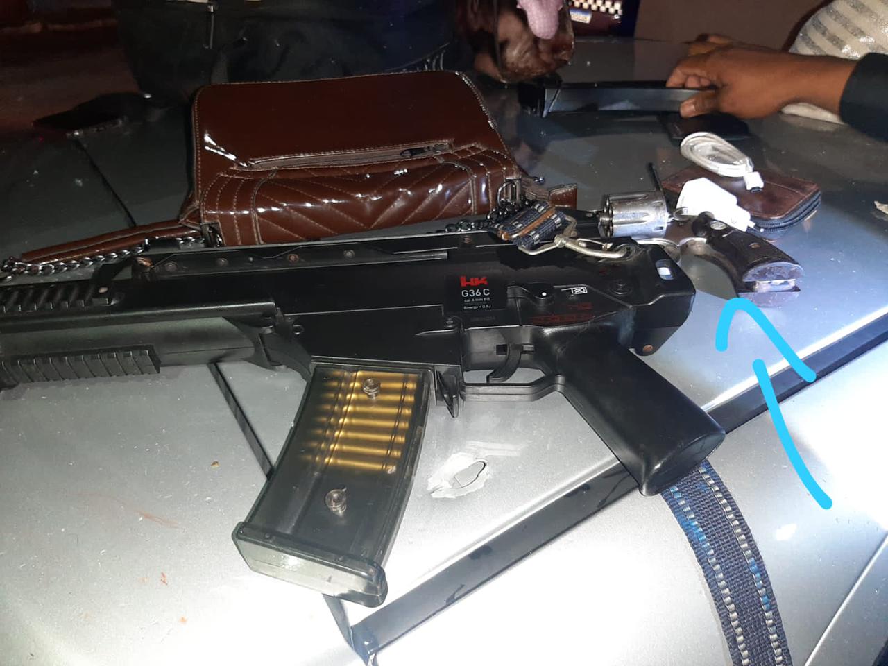 Bandidagem não brinca: veja armas apreendidas com bandidos em ação policial em Lagoa Nova