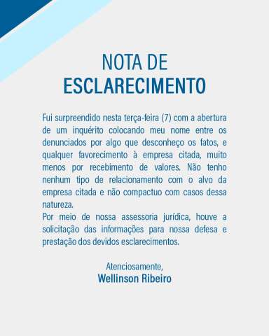 Wellinson Ribeiro esclarece denúncia contra investigação em Canguaretama
