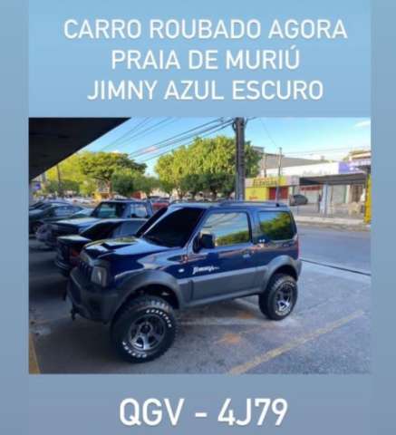 “Operação Verão”: Assaltantes “trancam” vítimas e roubam carro em Muriu