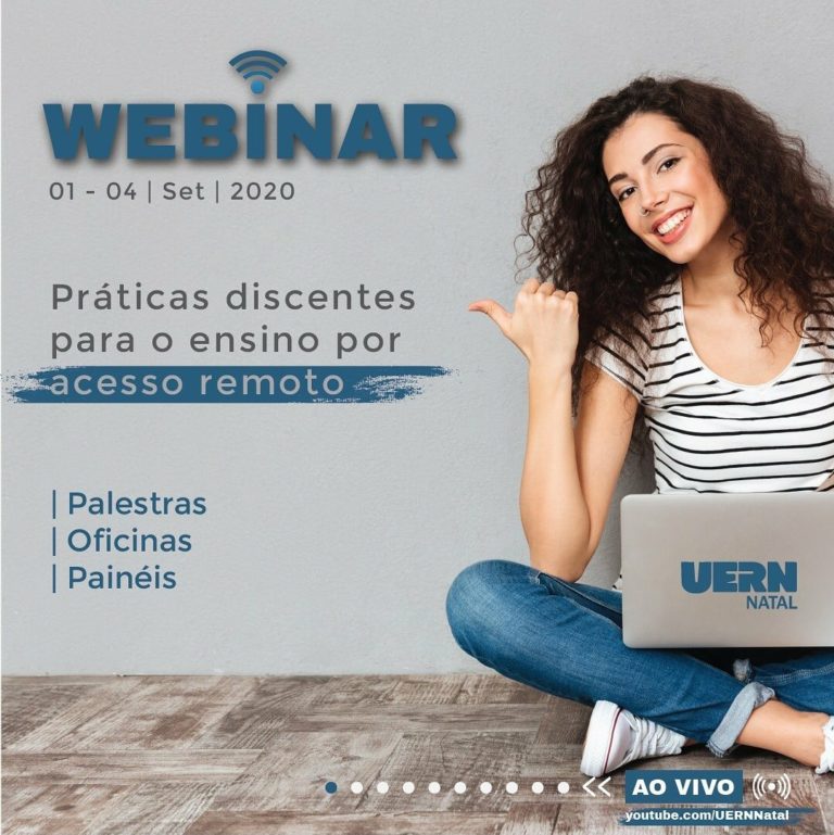 UERN Natal realiza evento digital para preparar estudantes para aulas remotas de 2020.1