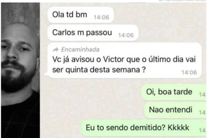 Médico é demitido via WhatsApp e viraliza: “Totalmente profissional”