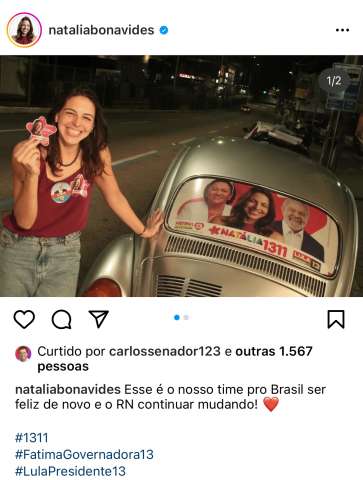 O fusquinha da Patricinha Bolivariana
