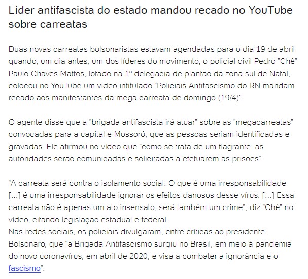 Investigação no RN vira referência ao combate a 