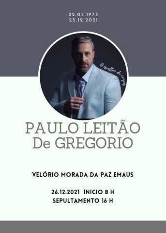 Velório de Paulo Leitão