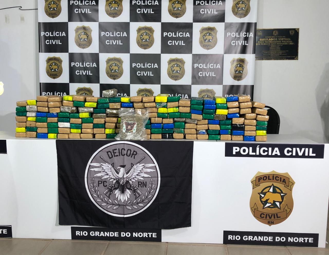 Operação Adicia: Polícia Civil apreende, em Pau dos Ferros, drogas avaliadas em R$ 500 mil reais
