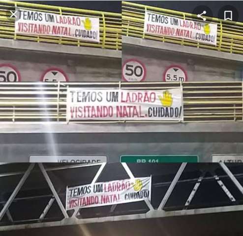 Ladrão visitando Natal