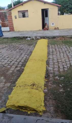 [VÍDEO] Prefeito de cidade do RN faz inauguração de importante obra: uma lombada