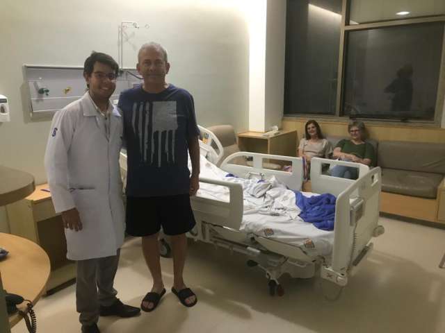 Hermano Moraes tem alta médica