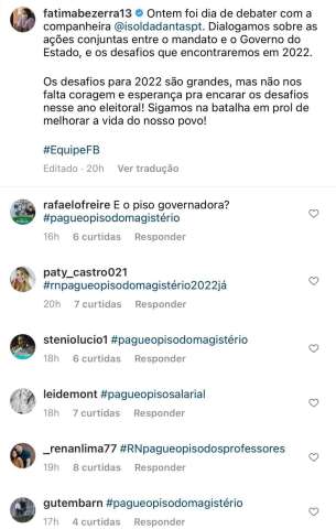 Fátima e o fantasma do #pagueopisodomagisterio