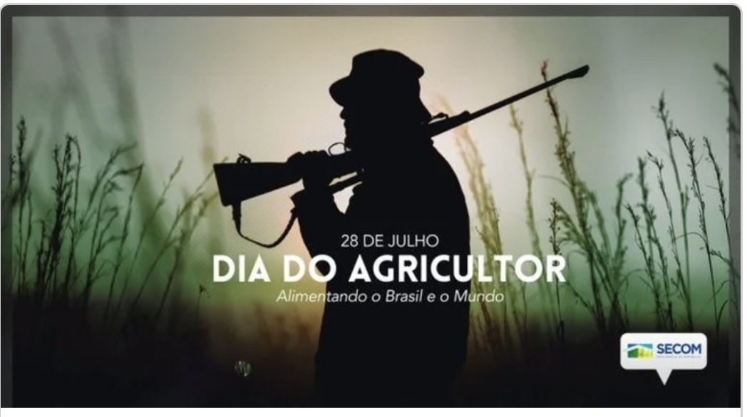 Sociedade do mimimi: Estão revoltados com o governo  porque a homenagem ao dia do agricultor foi um homem com uma arma