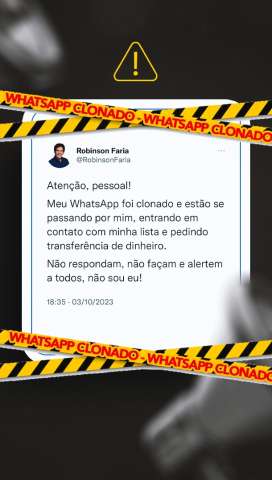 Robinson vítima de golpe