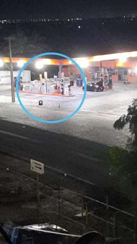[VÍDEO] Bandidos explodem cofre em posto de combustíveis na zona Oeste