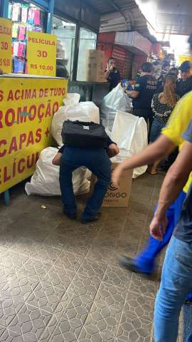 Operação da PF, PM e Civil tem como alvo apreensão de cigarros no Alecrim