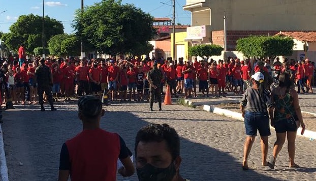 Clima de guerra civil em Lagoa D'Anta