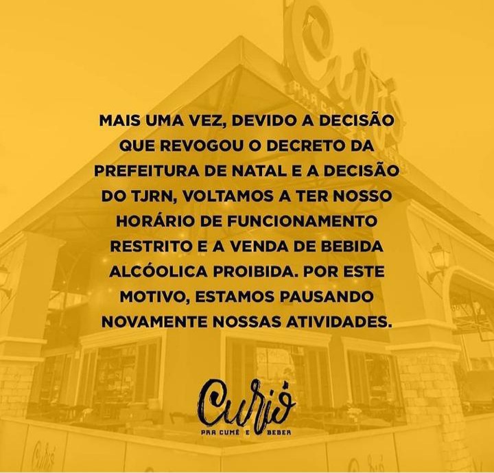 Após decisão judicial, Curió fecha pela terceira vez