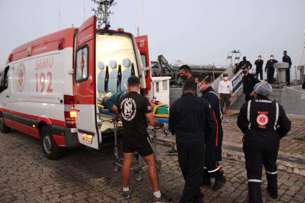 Marinha regasta tripulante francês que estava a 240 km de Natal