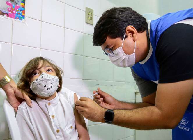 Mossoró é o primeiro município do RN a vacinar crianças contra Covid-19