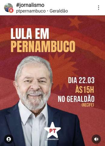 Safadeza: Lula vai para Pernambuco