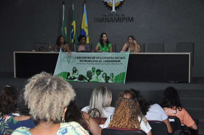 Prefeitura realiza I Encontro de Assistentes Sociais de Parnamirim