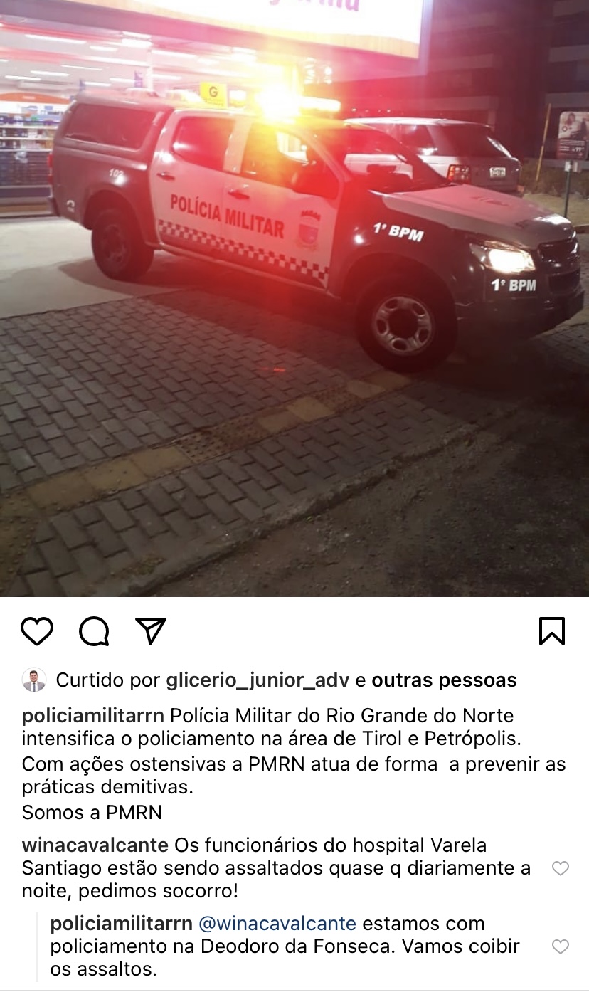 PM: Segurança nas redes sociais