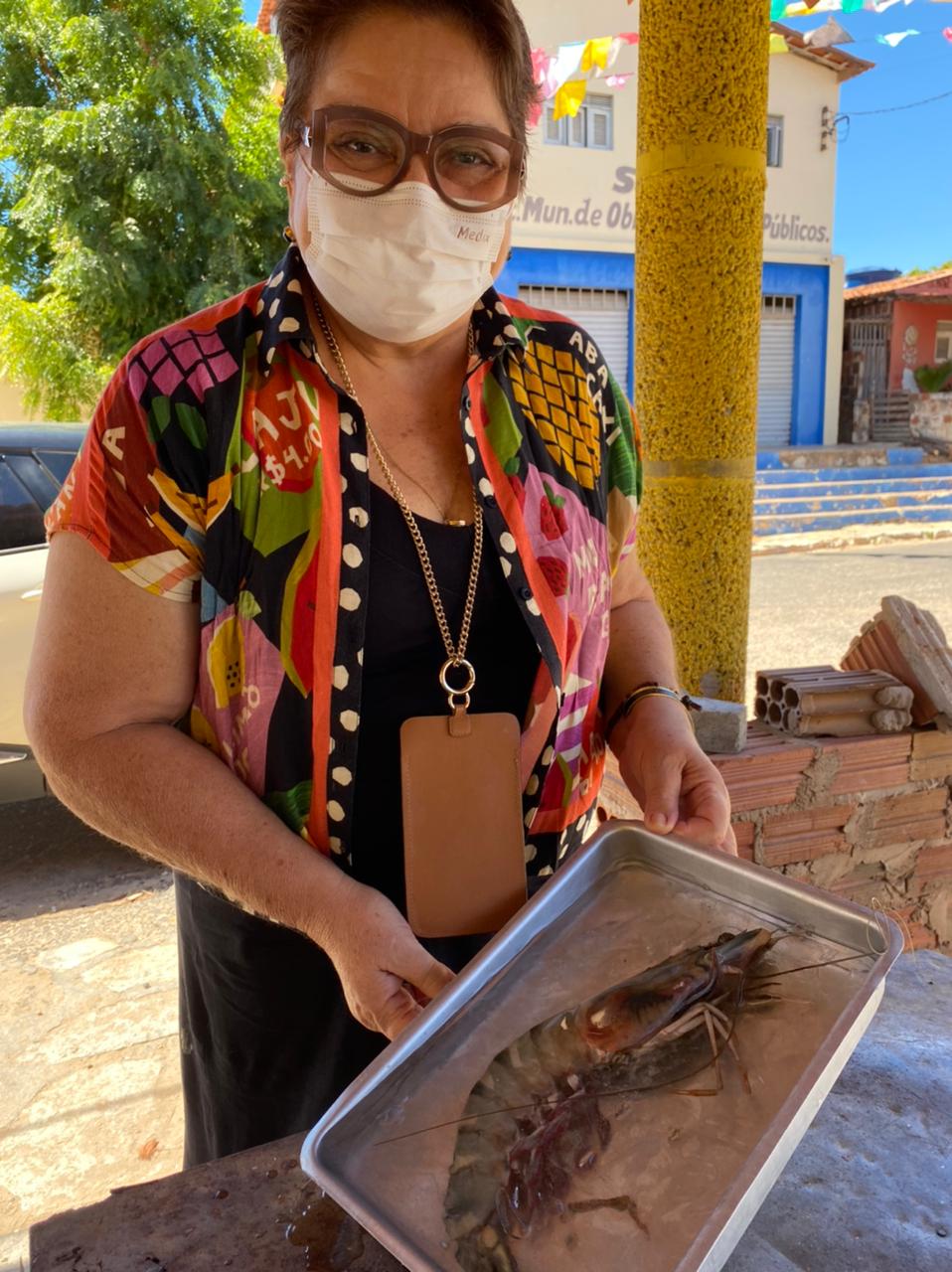 Camarão gigante merece ser estudado