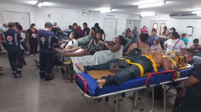 O caos do Walfredo Gurgel em imagens