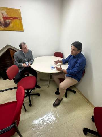 Em SP, vereador Luciano Nascimento busca soluções para falta de insulina em Natal
