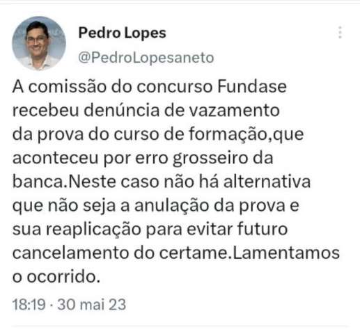 Estranho: Governo do RN anula prova de concurso
