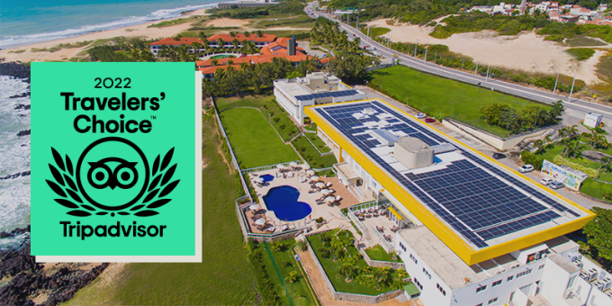 Hotel Senac Barreira Roxa recebe o Prêmio Travellers’ Choice 2022, do Tripadvisor