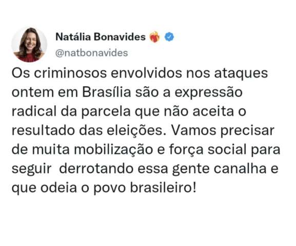 Patricinha Bolivariana que ocupou a Câmara Municipal é contra a tentativa de invasão da Polícia Federal