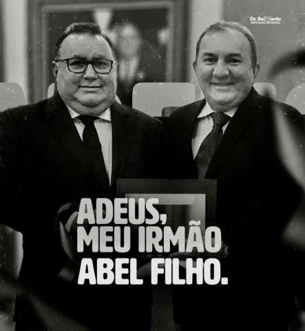 Morre Abel Filho, ex-prefeito das cidades Almino Afonso e Rafael Godeiro, irmão do deputado estadual Dr Bernardo