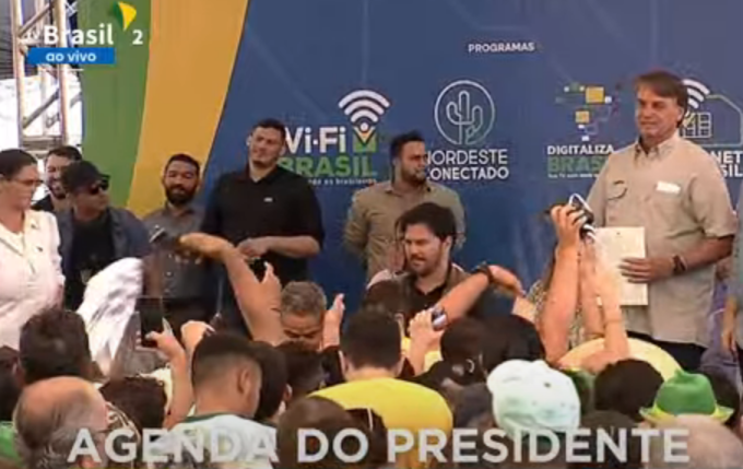 Campeões de MMA com Bolsonaro