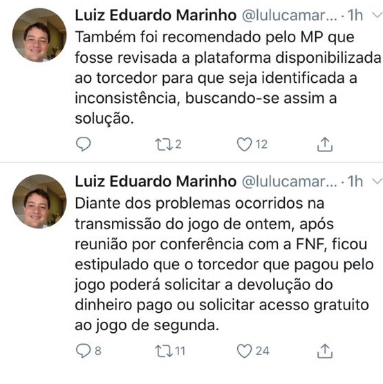 Federação vai devolver dinheiro para quem pagou para ver ABC e América
