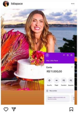 Grupo continua usando conta de Lidia Pace para aplicar golpes