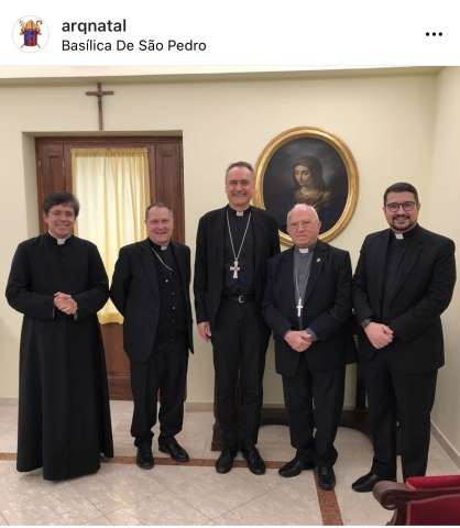 Dom Jaime no Vaticano