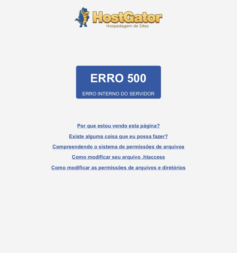 Excesso de acessos tem derrubado o Blog