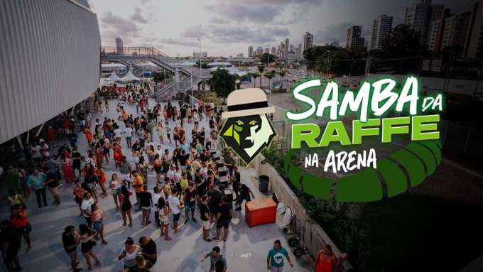 É AMANHÃ! Samba da Raffe na Arena será o 1º do ano e promete superar o sucesso de público da última edição
