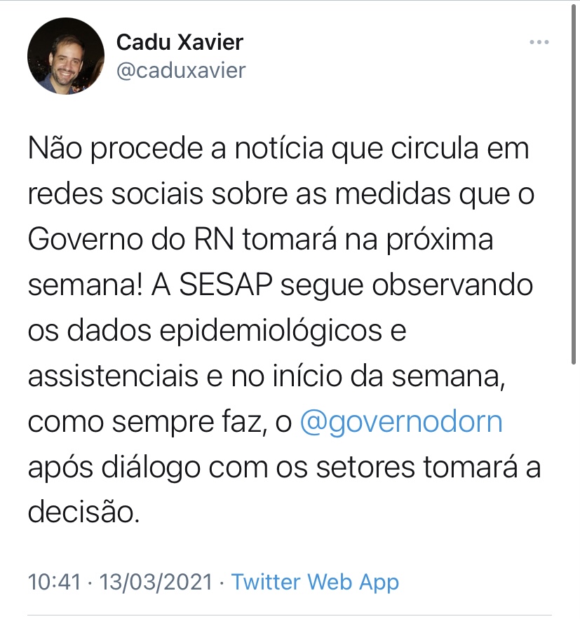 Fátima queima seu principal secretário