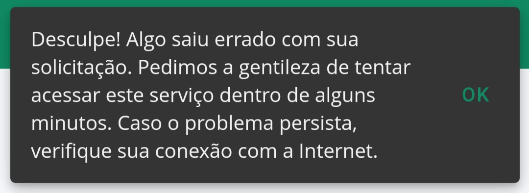 E-Título fora do ar