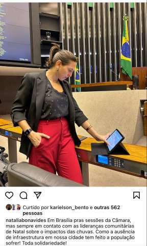 Patricinha Bolivariana em seu melhor estilo