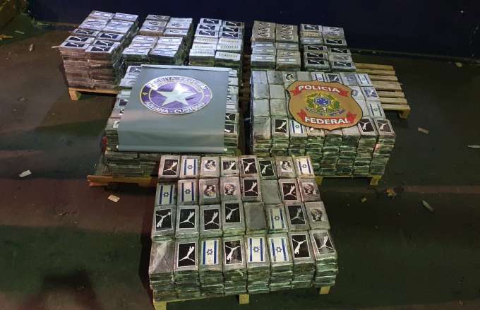 [VÍDEO] PF e Receita Federal apreendem cerca de 1,6 tonelada de cocaína no Porto de Natal