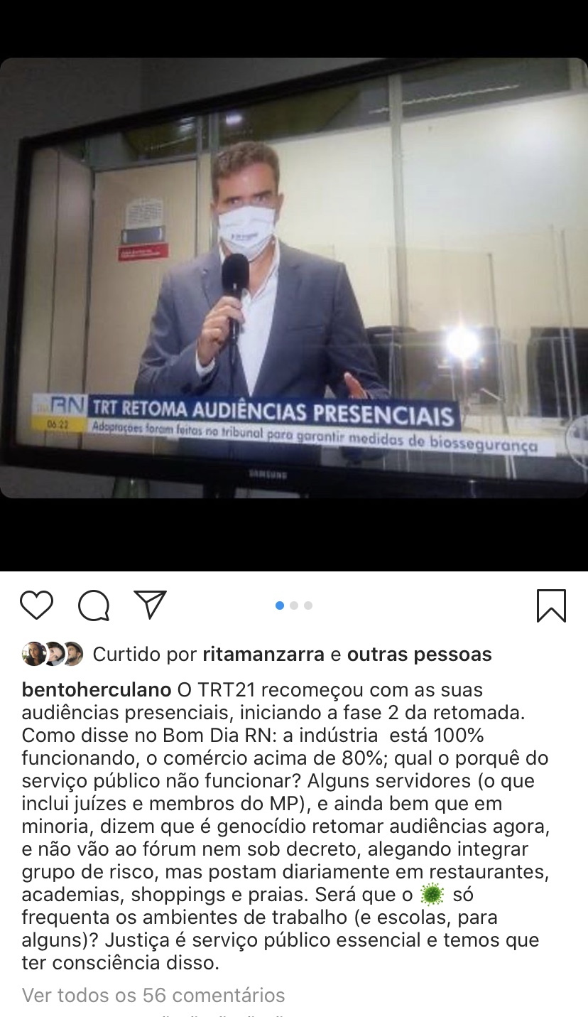 Paulada: Bento Herculano faz pesadas críticas a servidores públicos