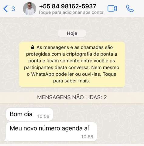 Fraude: Não mudei o número de telefone