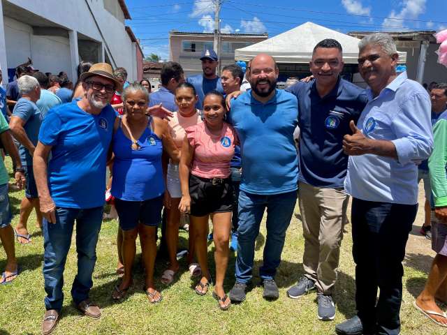 Canguaretama: Wilsinho reúne multidão em ato de filiação ao Republicanos